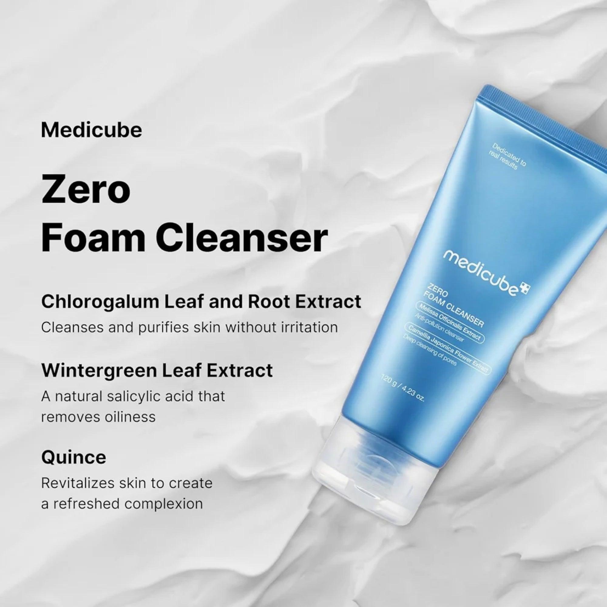 Medicube Zero Foam Cleanser 120gm - TheSkinFit