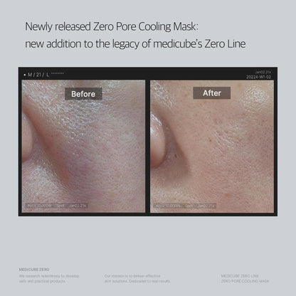 Medicube Zero Pore Cooling Mask 1 Piece