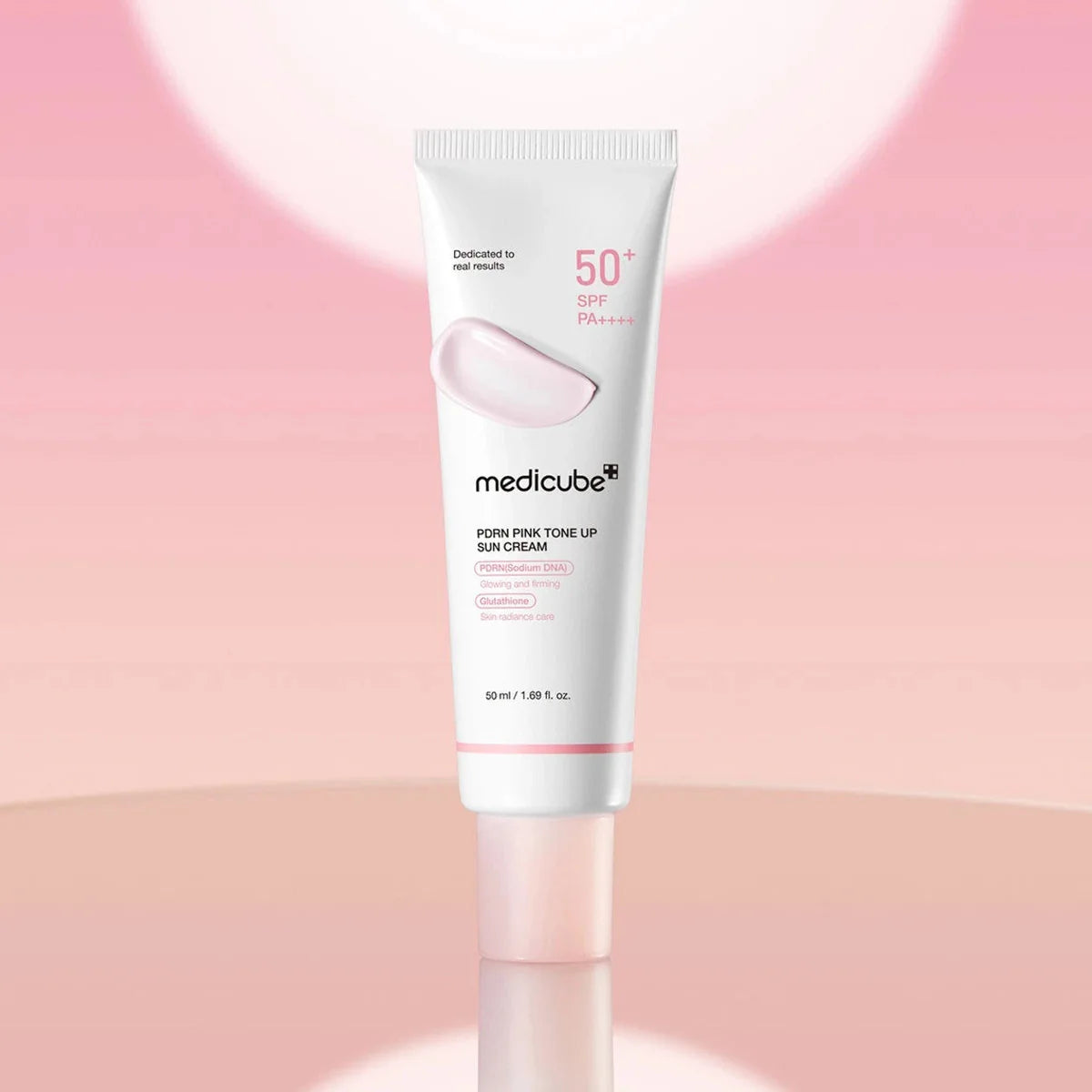 medicube pdrn pink tone up sun cream ingredients