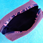 Milk Makeup Purple & Pink Honeycomb Mesh Cosmetics Travel Case Pouch Price
