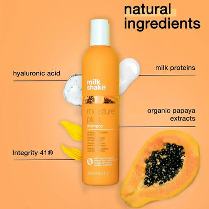 Milkshake Moisture Plus Shampoo 300ml - TheSkinFit