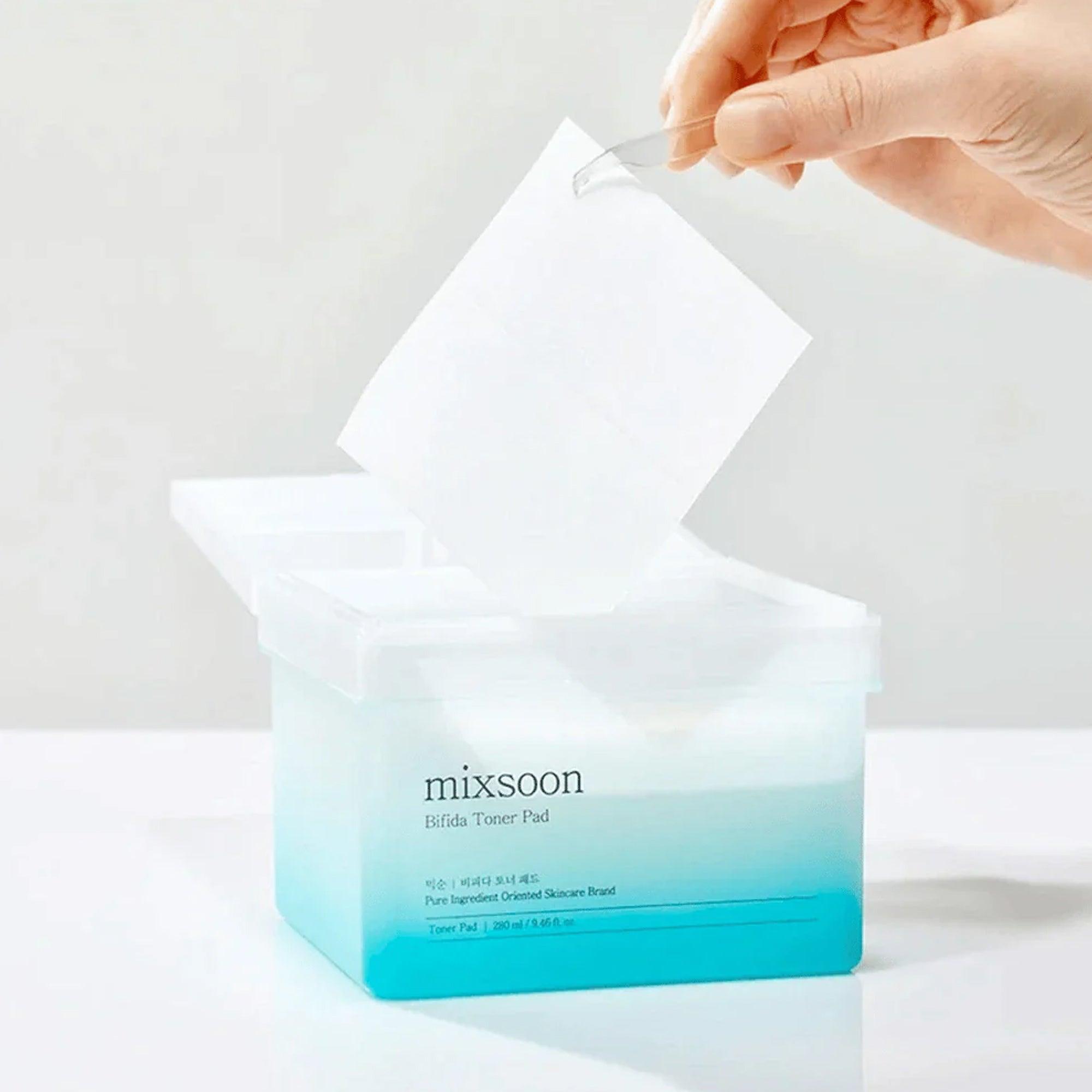 Mixsoon Bifida Toner Pads 120 Pads - TheSkinFit