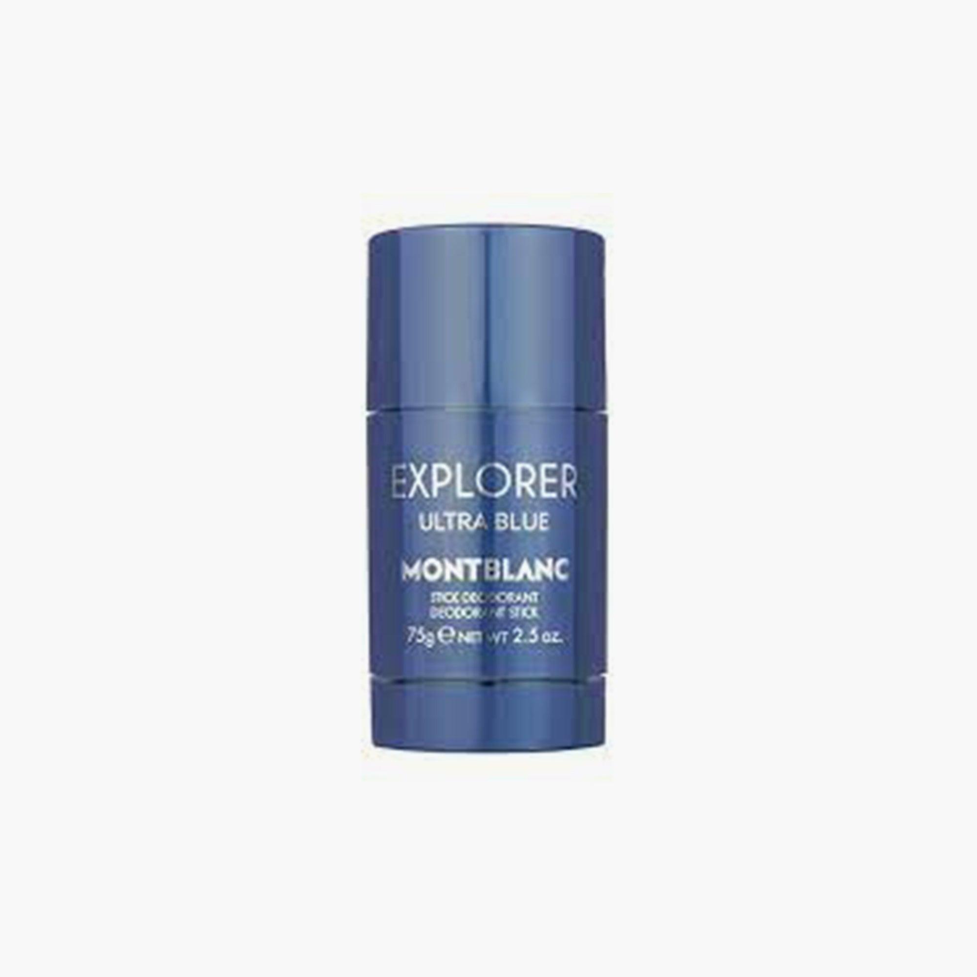 Mont Blanc Explorer Ultra Blue Deodorant Stick 75gm - TheSkinFit