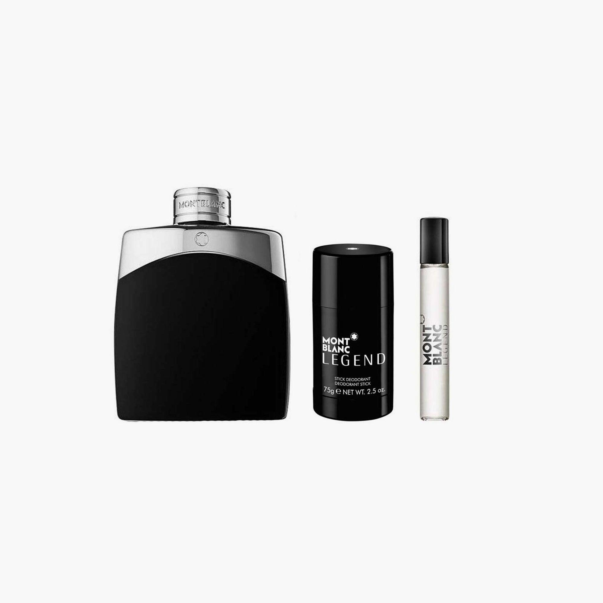 Mont Blanc Legend Men 3 Piece Gift Set - TheSkinFit
