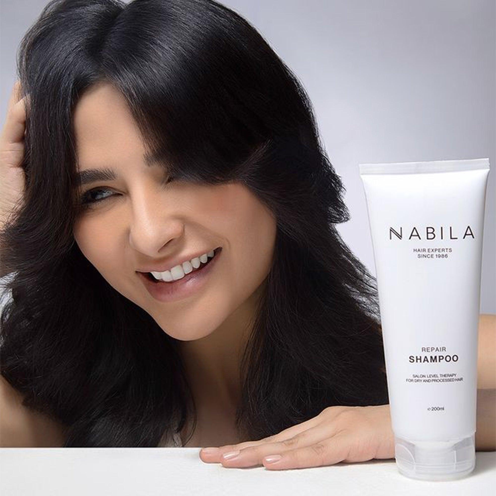 Nabila Repair Shampoo 200ml - TheSkinFit