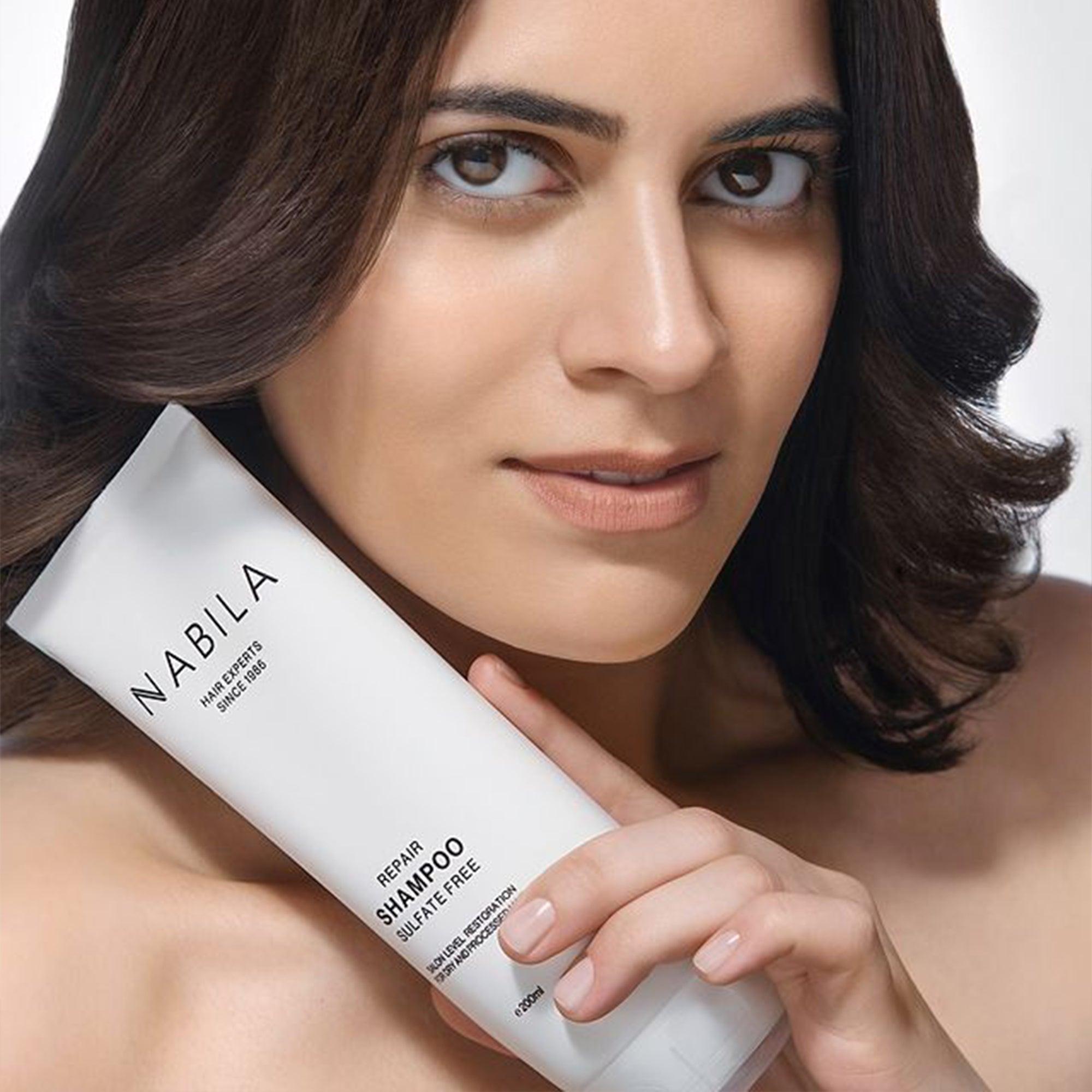 Nabila Repair Shampoo Sulfate Free 200ml - TheSkinFit