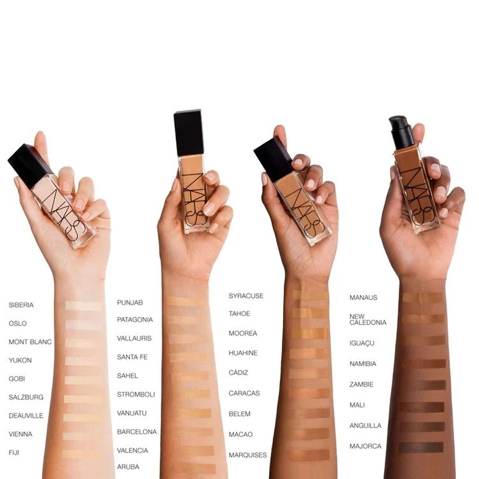 Nars Natural Radiant Longwear Foundation Light 3.5 Salzburg 6604 shades