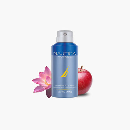 NAUTICA Voyage Deodorizing Body Spray for Men 150ml