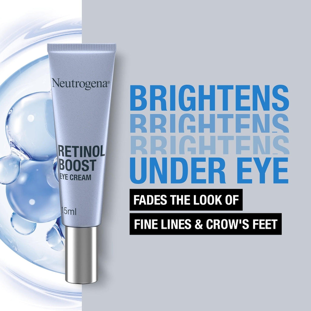 neutrogena anti age retinol boost eye cream 15ml review