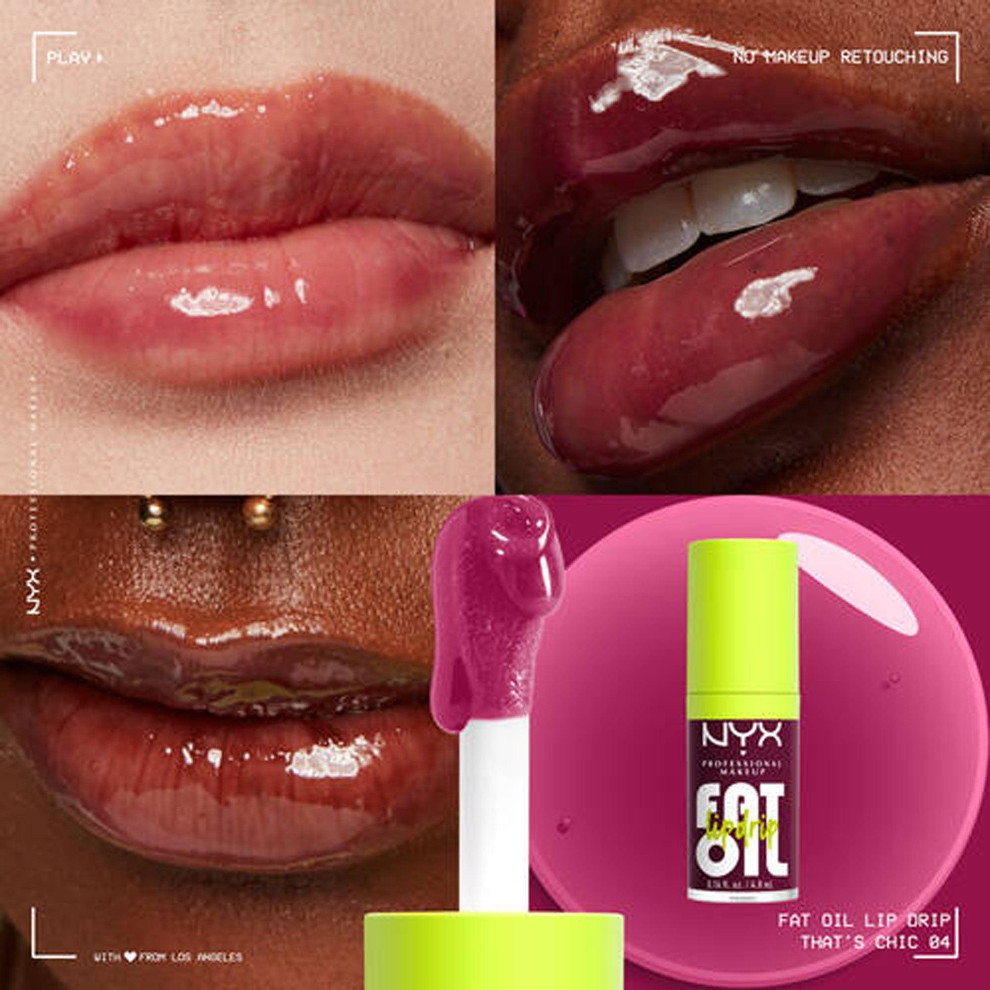 NYX Fat Oil Lip Drip FOLD04 Thats Chic 4.8ml - TheSkinFit