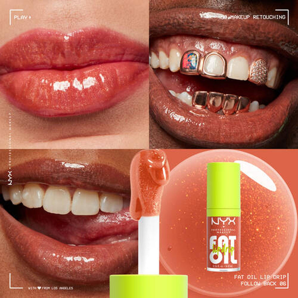 NYX Fat Oil Lip Drip FOLD06 Followback 4.8ml - TheSkinFit