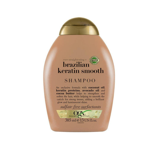 Ogx Ever Straightening Brazilian Keratin Smooth Shampoo 385ml - TheSkinFit