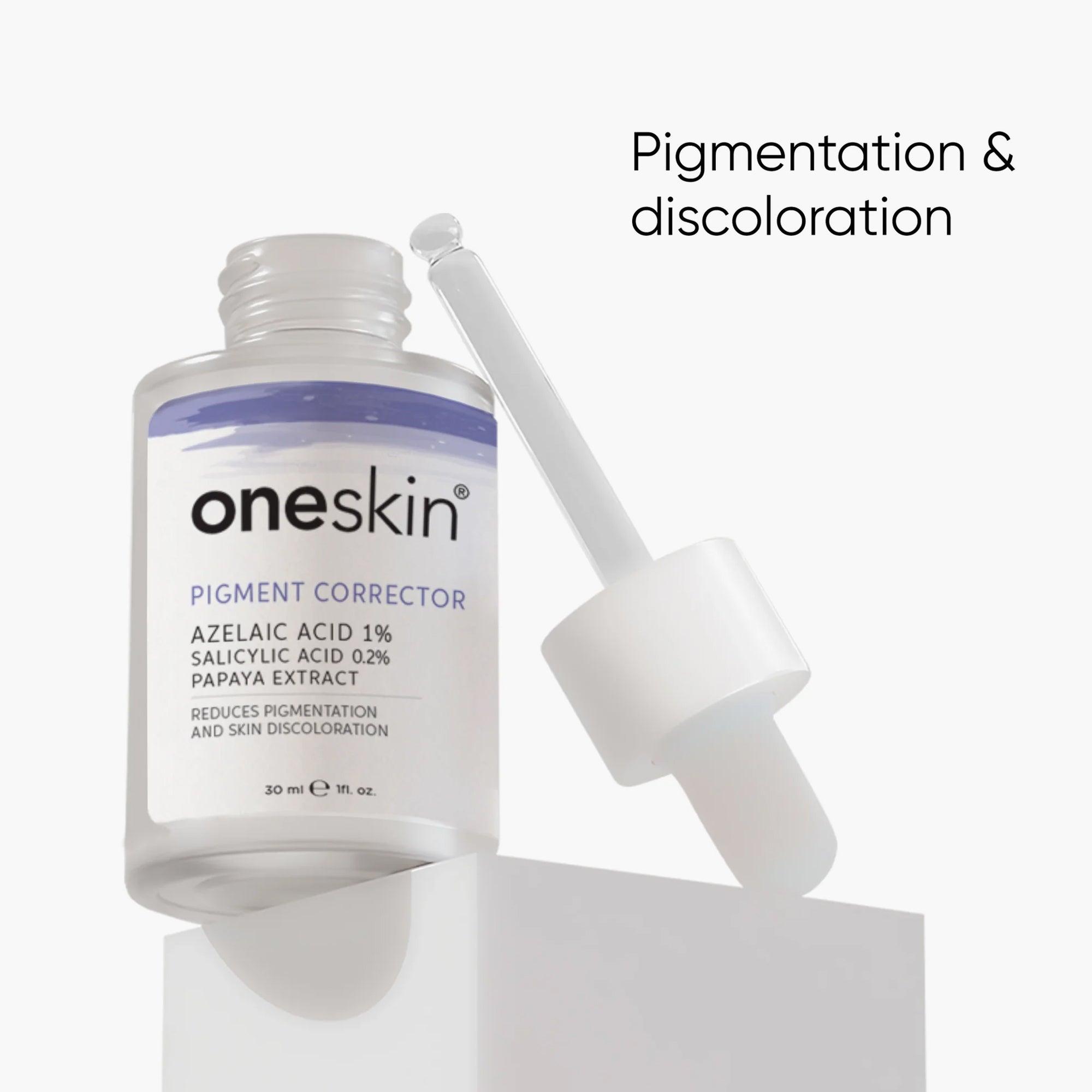 Oneskin Pigment Corrector Azelaic Acid 1% Salicylic Acid 0.2% Serum 30ml - TheSkinFit