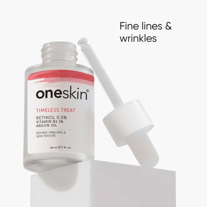 Oneskin Timeless Treat Retinol 0.5%  Vitamin B3 1% Serum 30ml