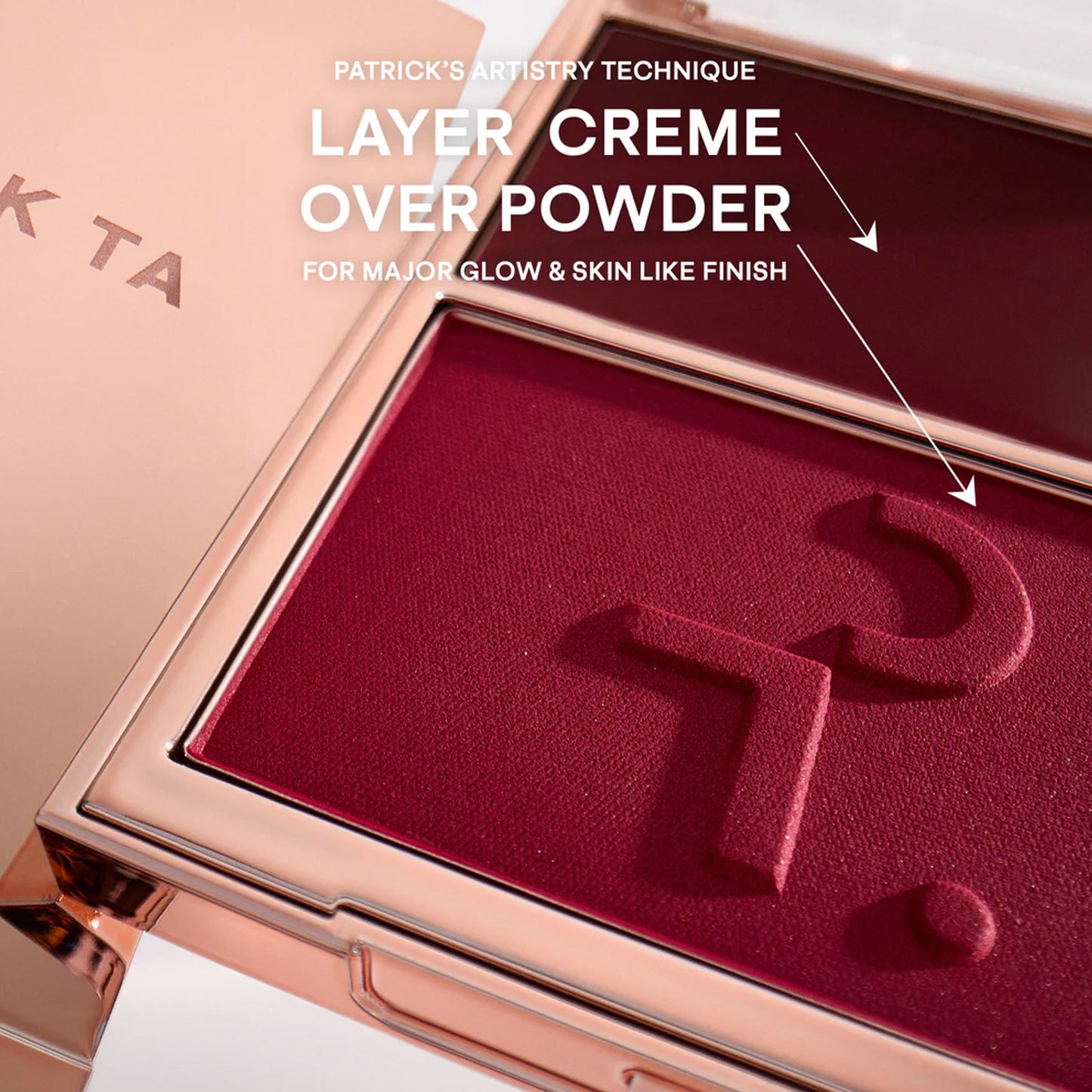 Patrick Ta Beauty Major Headlines Double-Take Creme & Powder Blush She's Vibrant 10gm