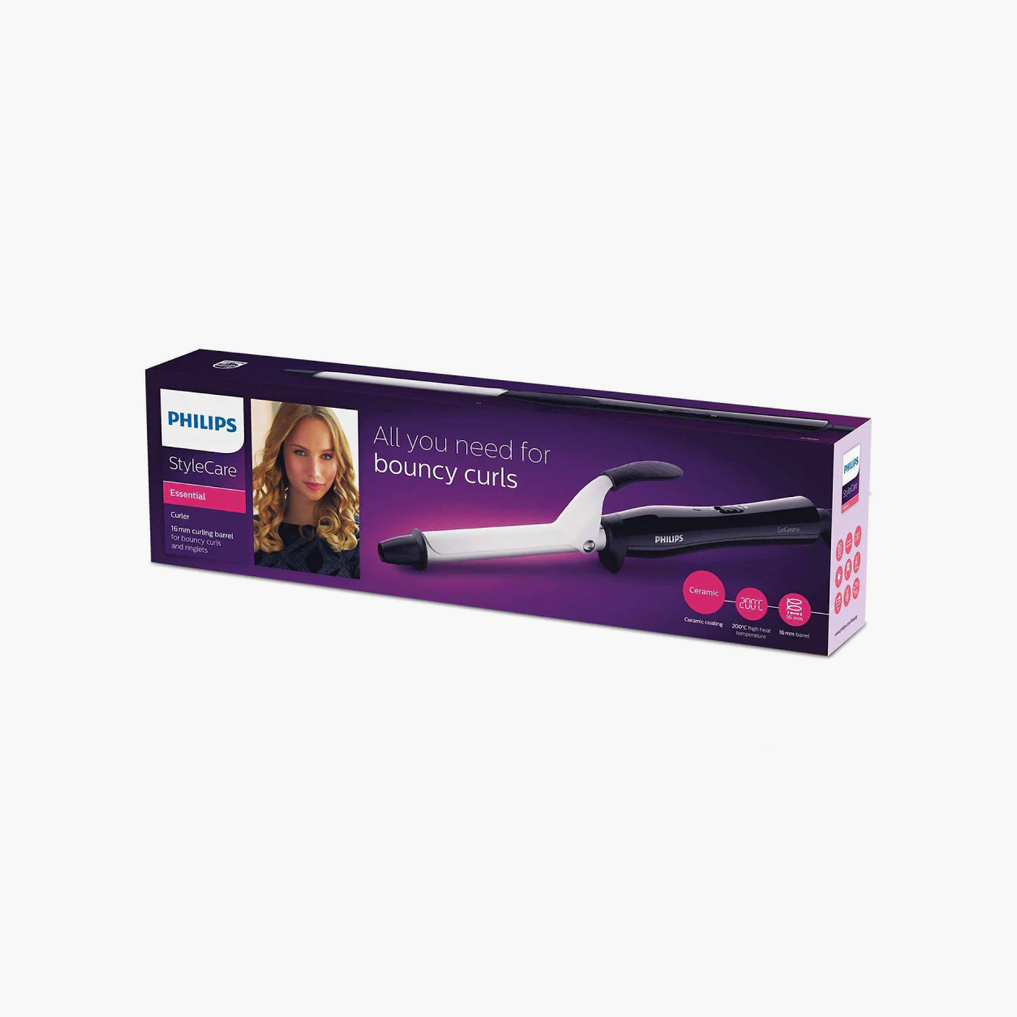 Philips StyleCare Essential Curler Bella Cost Down Europe BHB862 00 1 Piece