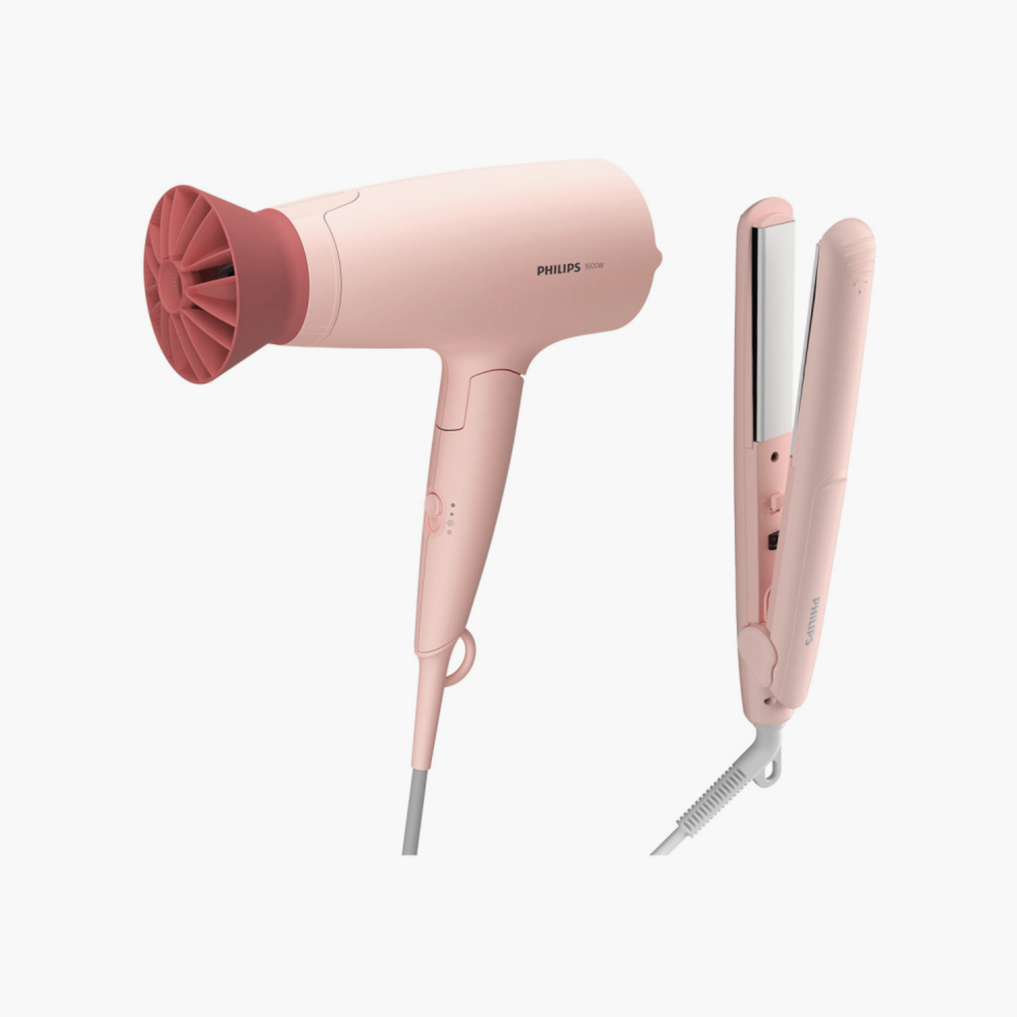 Philips 3000 Series Hair Styling Set of Dryer and Straightner BHP398 00 1 Piece - TheSkinFit