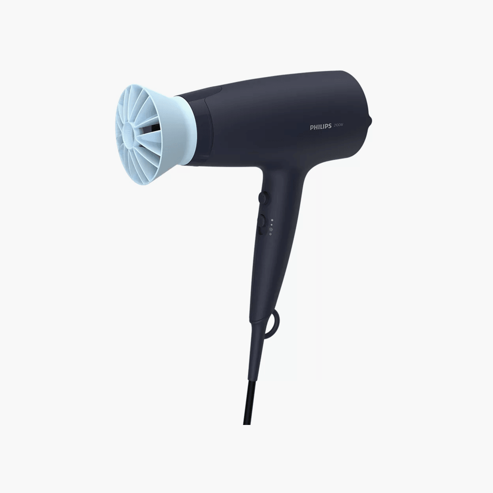 Philips 3000 Series Hair Dryer ThermoProtect Ionic Diffuser 2100W BHD360 20 1 Piece - TheSkinFit
