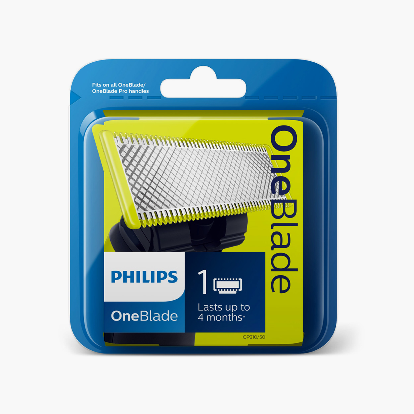 Philips Oneblade Hybrid Blister Blade 1 Pack QP210 50 1 Piece