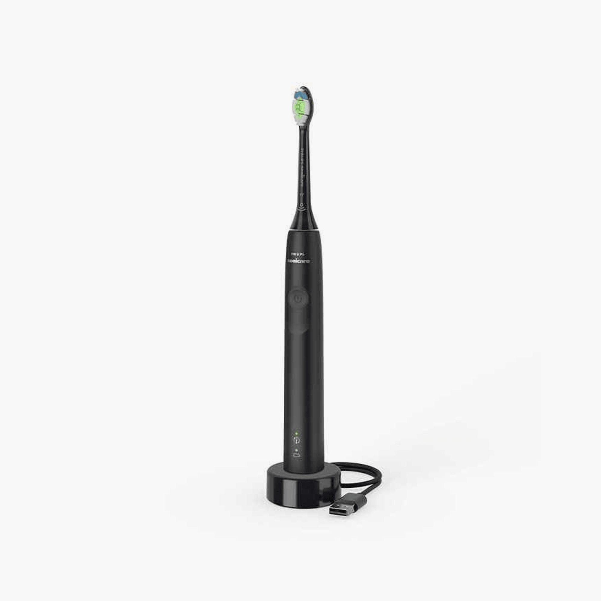 Philips Sonic Electric Toothbrush 3100 Series Black HX3671 54 1 Piece - TheSkinFit