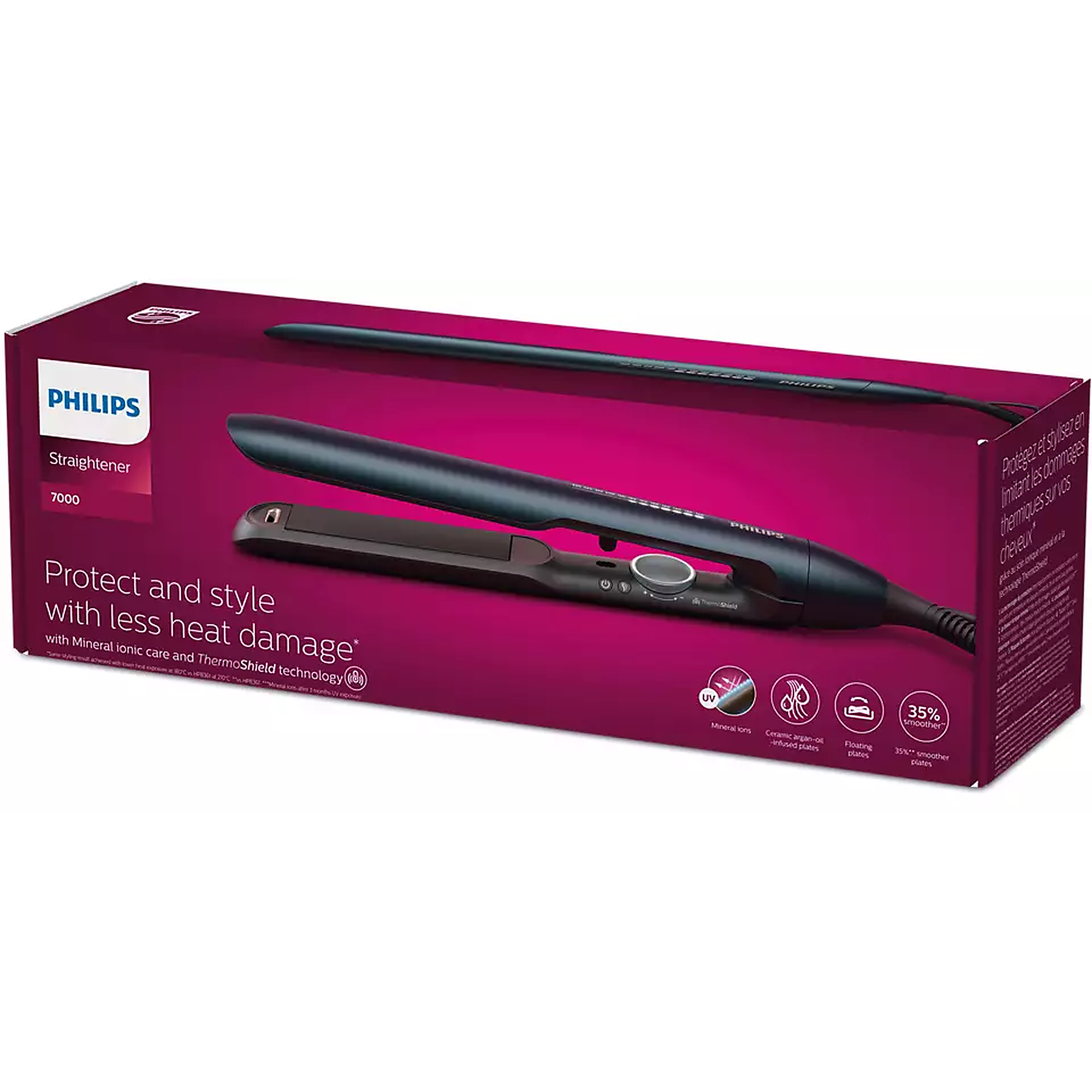 Philips 7000 Series Straightener BHS732 00 how to use