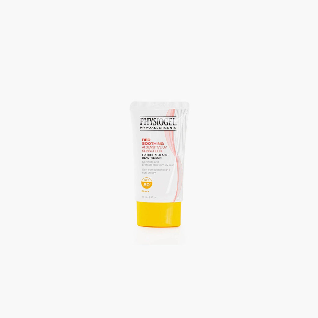 Physiogel Red Soothing AI Sensitive UV Sunscreen SPF 50+ PA++++ 40ml - TheSkinFit