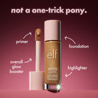 ELF Halo Glow Liquid Filter Glow Booster 5 Medium Tan Warm 31.5ml