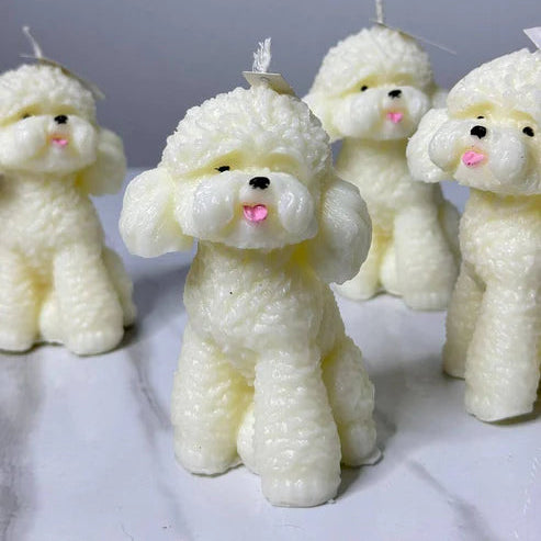 Candle Wick Store Cockapoo Poodle Puppy Candle