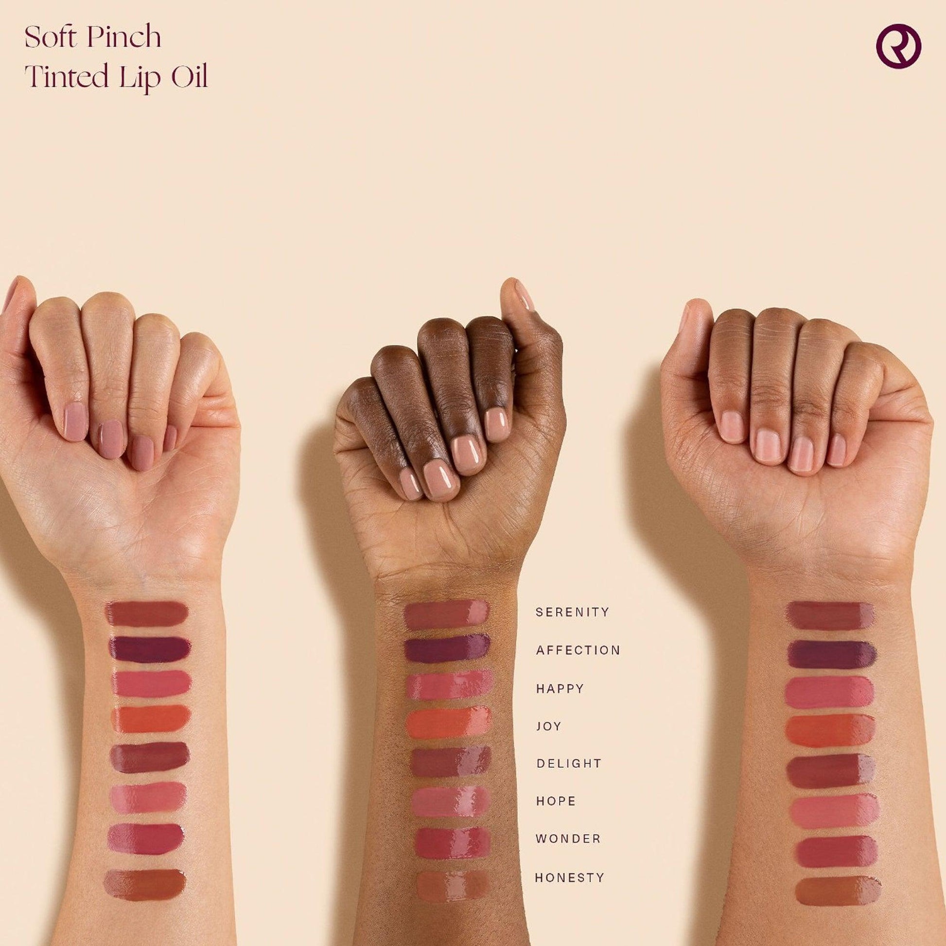 Rare Beauty Soft Pinch Tinted Lip Oil Affection 3ml - TheSkinFit