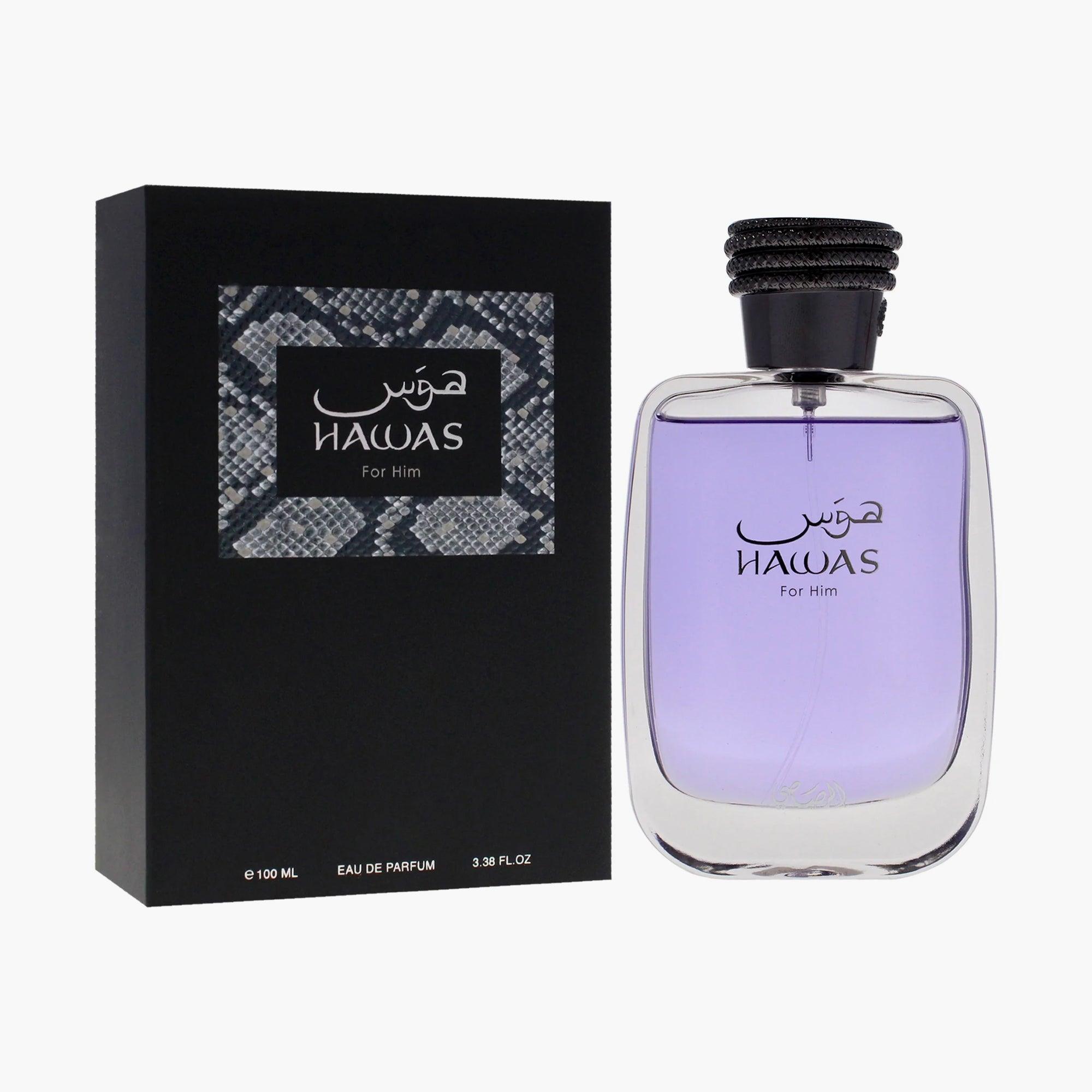 Rasasi Hawas Eau De Parfum For Him 100ml - TheSkinFit