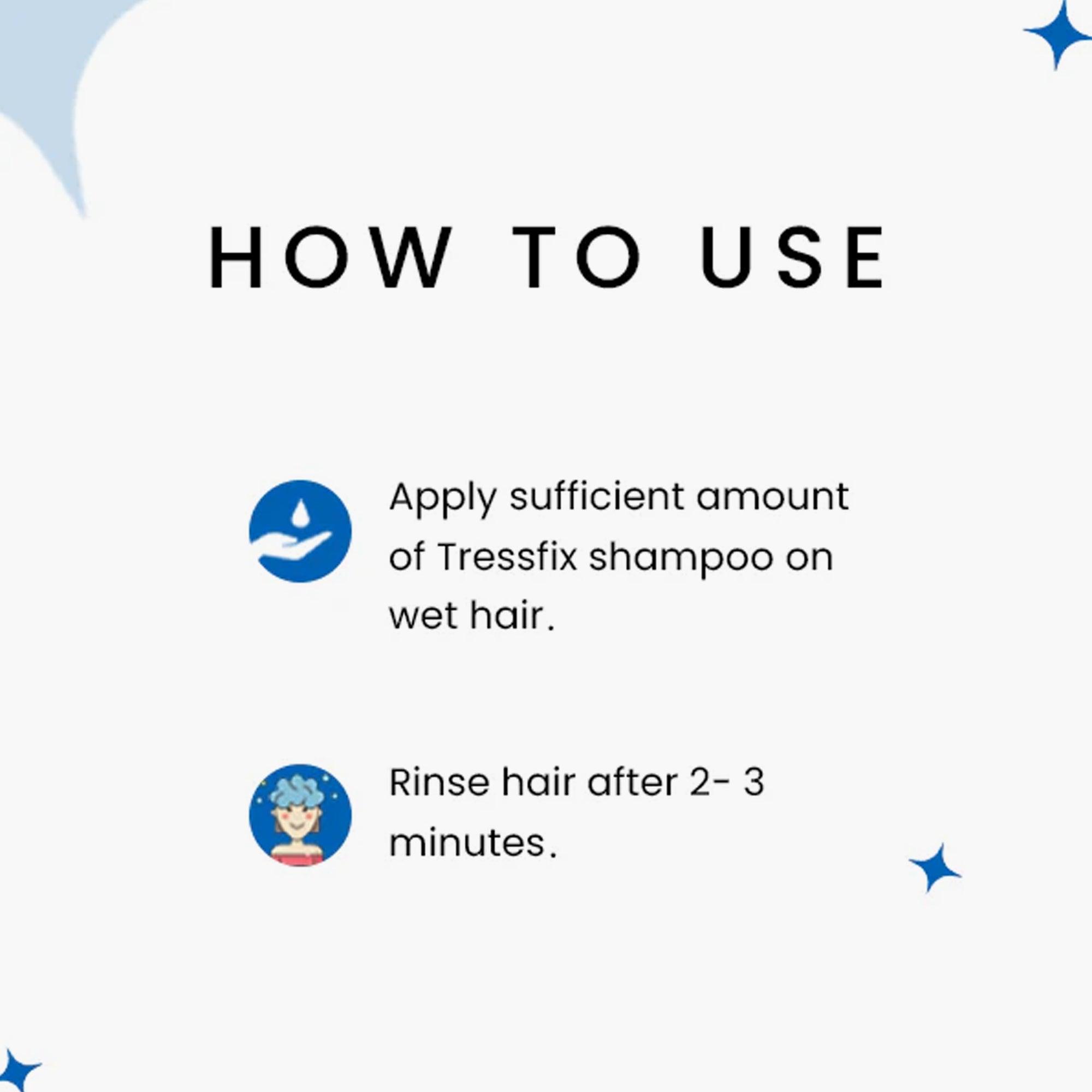 Rederm Aesthetics Tressfix Anti-Hairfall & Anti-Dandruff Shampoo 120ml - TheSkinFit