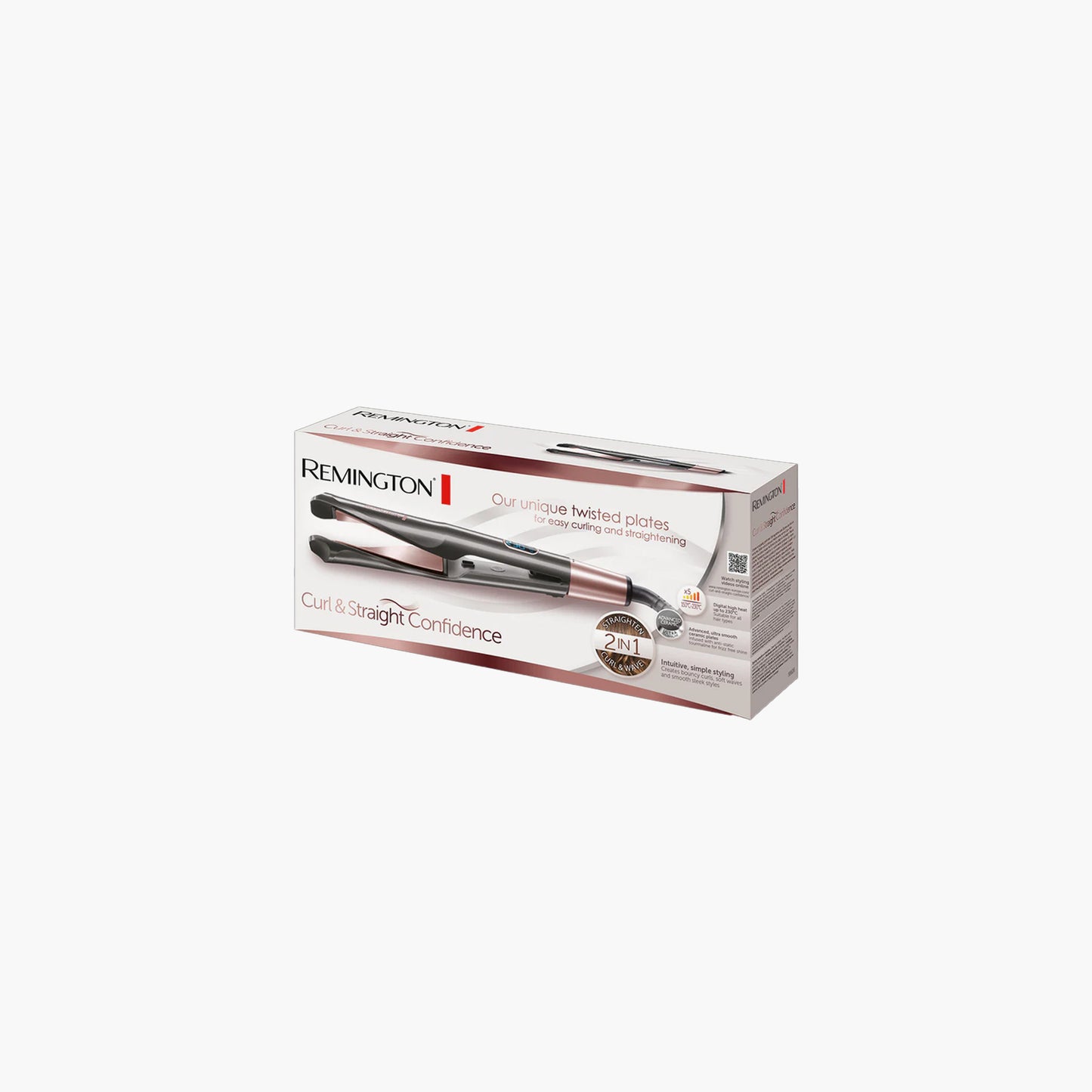 Remington Curl & Straight Confidence Hair Straightener S6606 1 Piece