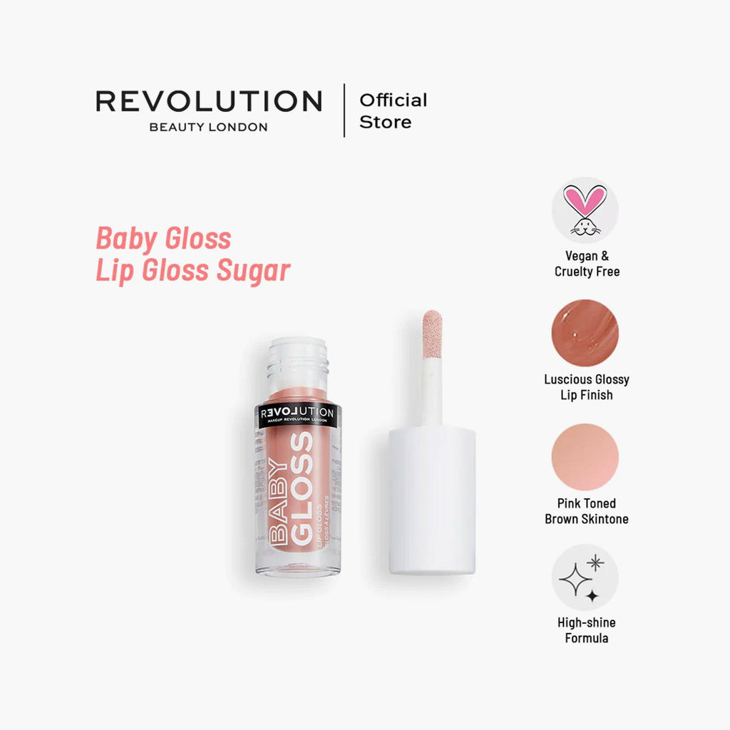 Revolution Relove Baby Gloss Lip Gloss Sugar
