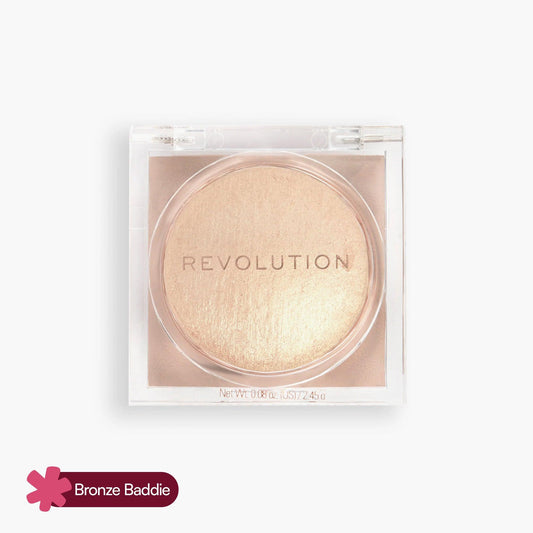 Revolution Beam Bright Highlighter Bronze Baddie 2.45gm