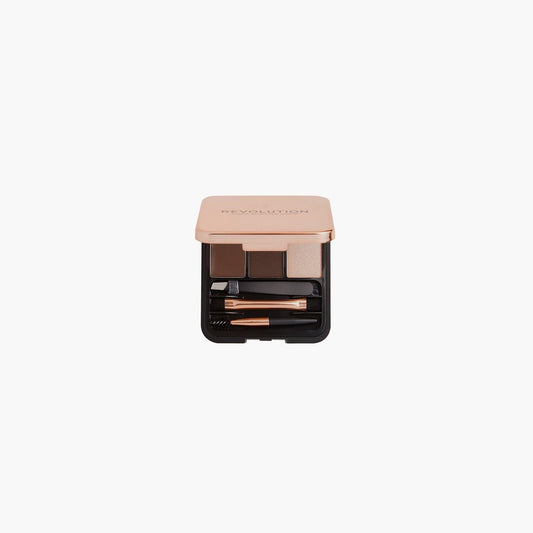 Revolution Brow Sculpt Kit Medium Brown 2.2gm - TheSkinFit