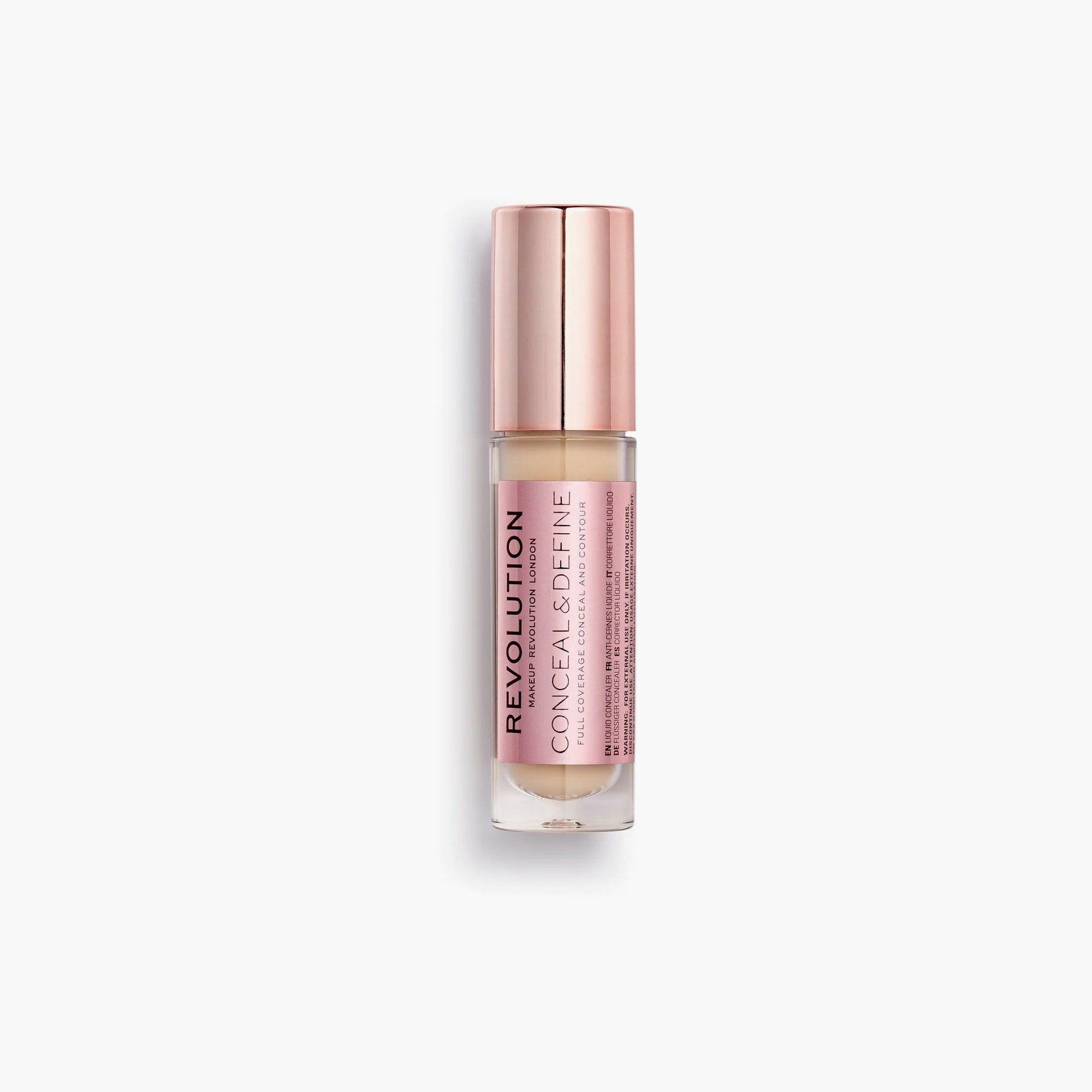 Revolution Conceal & Define Full Coverage Concealer C6 4ml - TheSkinFit