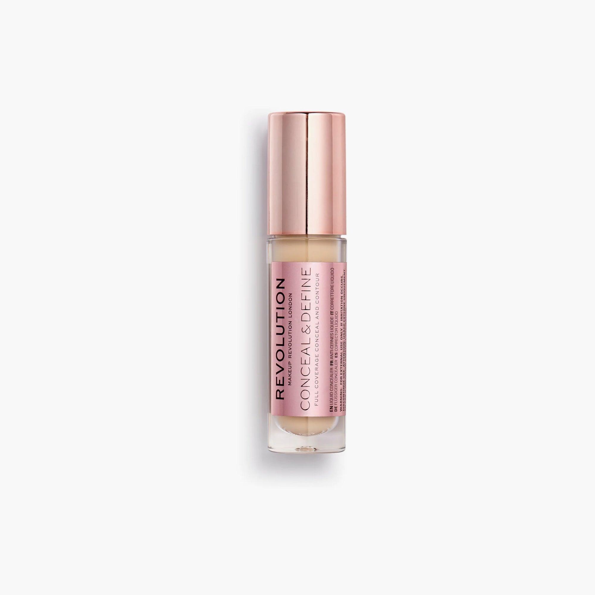 Revolution Conceal & Define Full Coverage Concealer And Contour C6 4gm