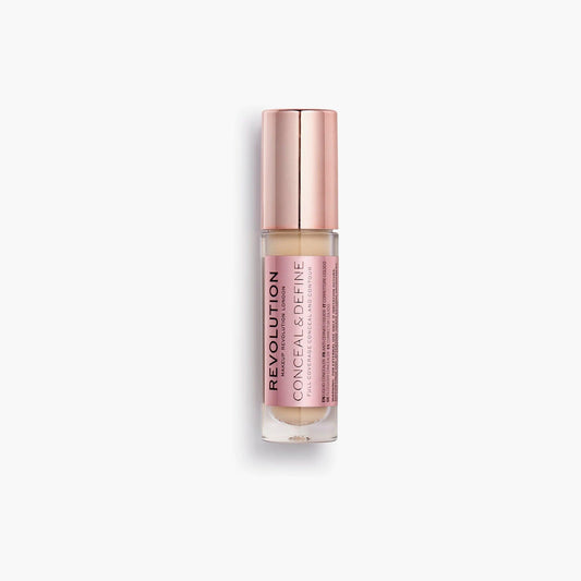 Revolution Conceal & Define Full Coverage Concealer C6 4ml - TheSkinFit