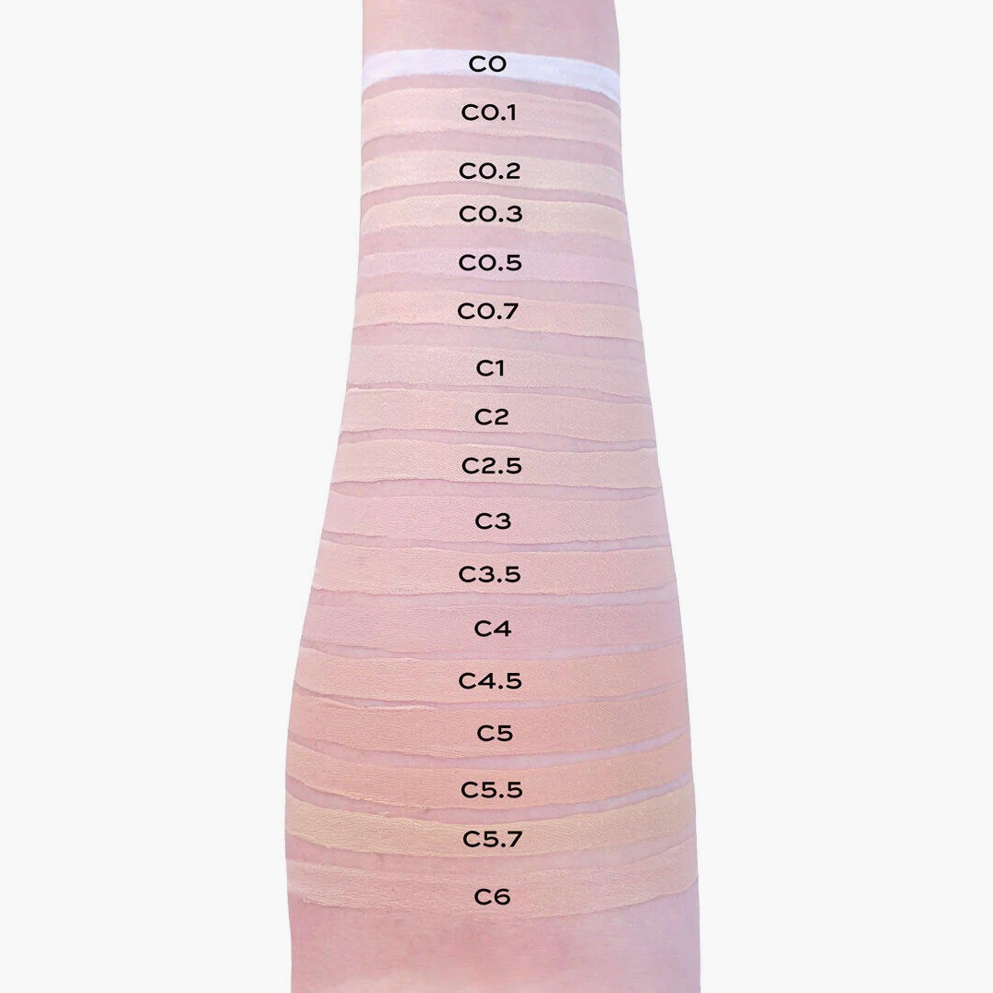 makeup revolution conceal & define full coverage foundation
