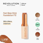 Revolution Fast Base Stick Foundation F13