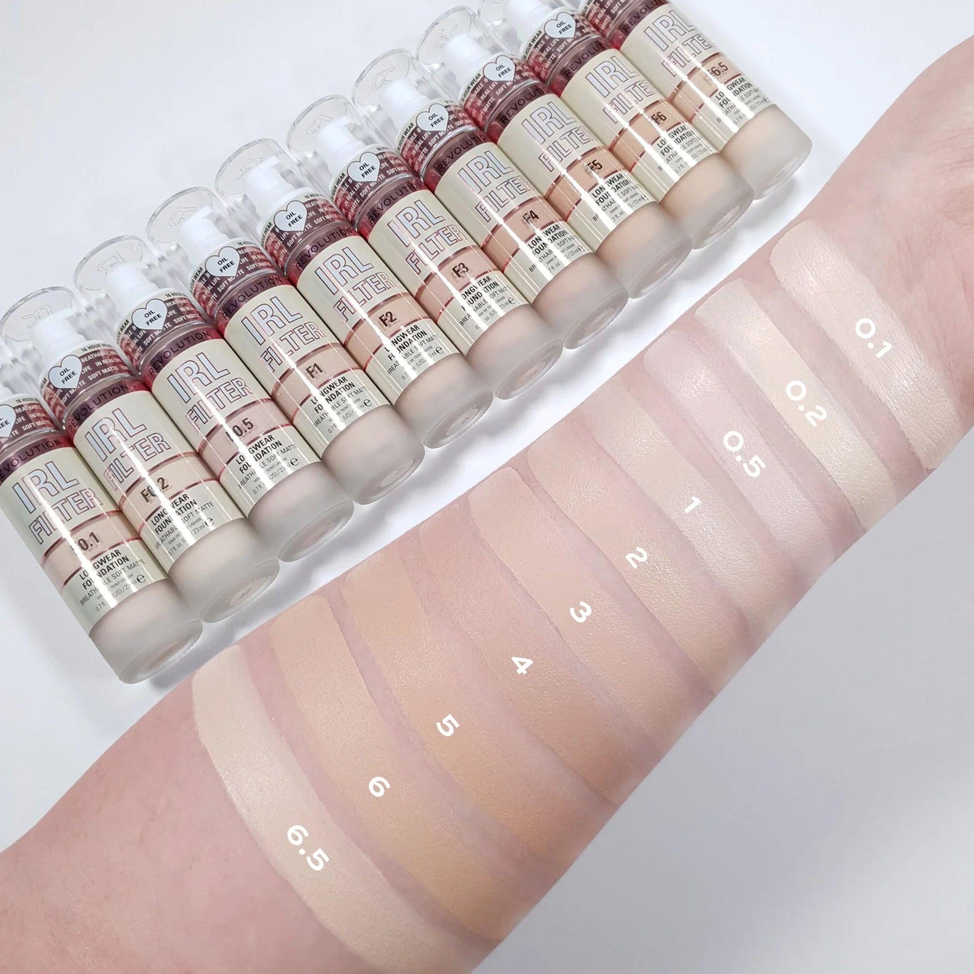 Revolution IRL Filter Longwear Foundation F2 23ml - TheSkinFit