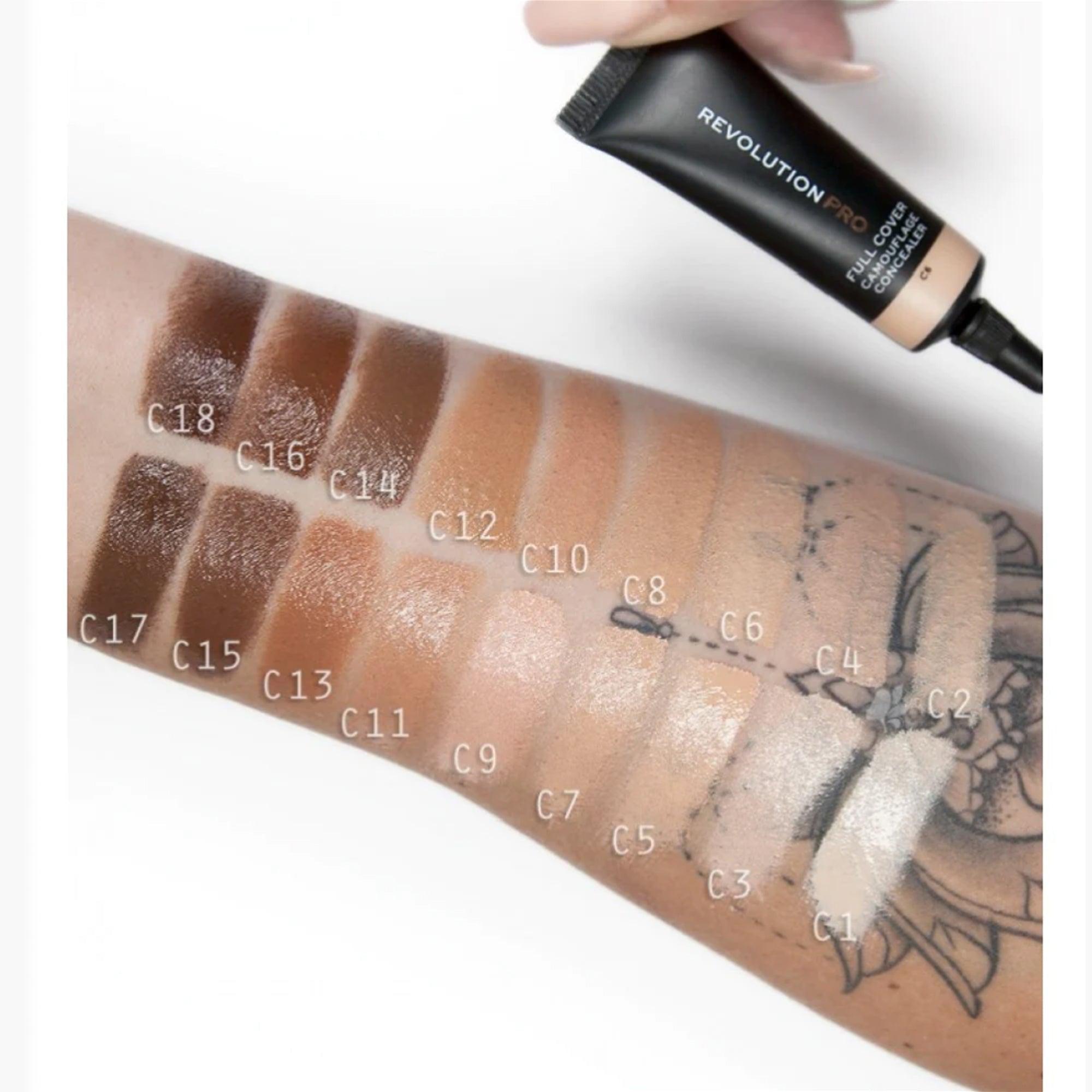 revolution pro full cover camouflage foundation