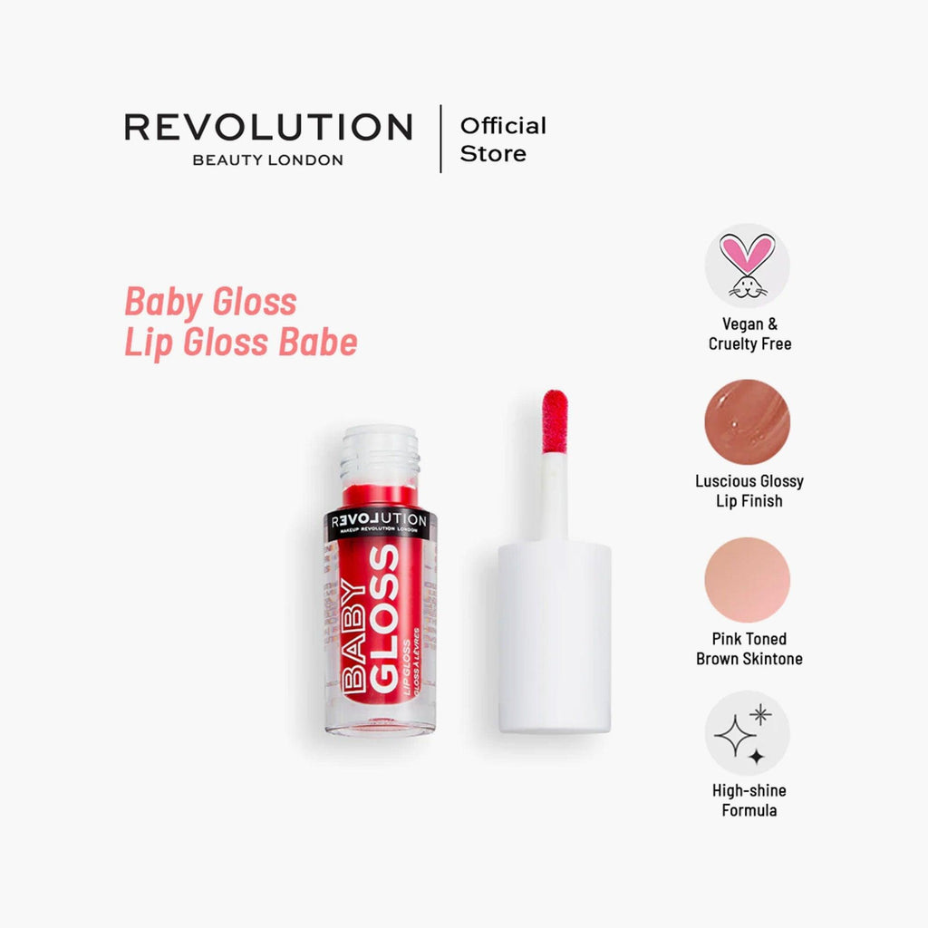Revolution Relove Baby Gloss Lip Gloss Babe 2.2ml