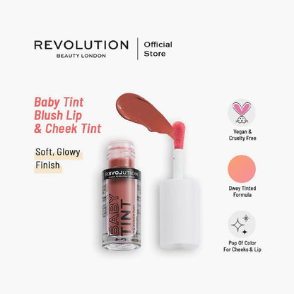Revolution Relove Baby Tint Lip & Cheek Tint Blush 1.4ml