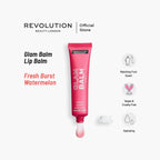 Revolution Relove Glam Balm Lip Balm Fresh Burst Watermelon 15ml - TheSkinFit