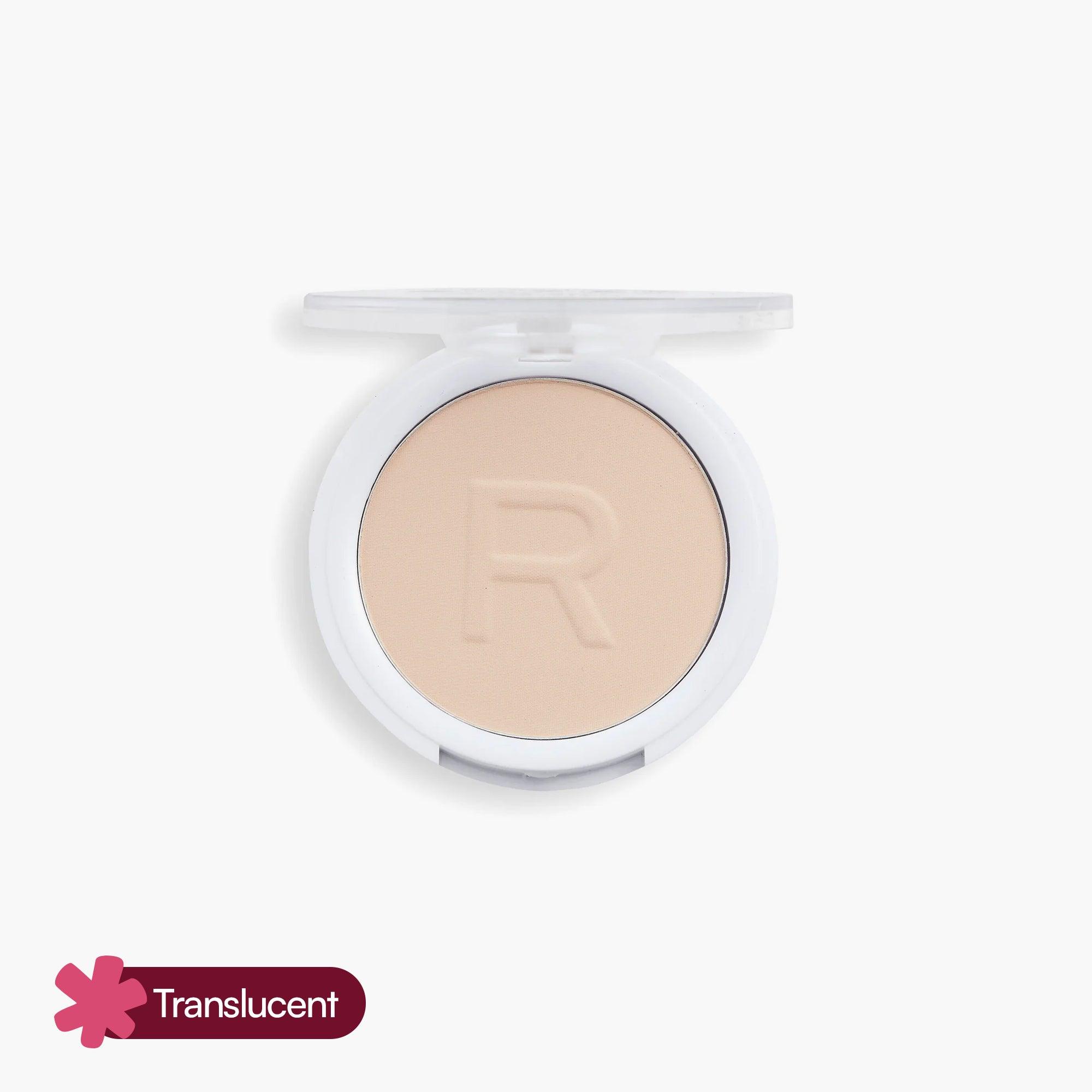 Revolution Relove Super Matte Pressed Powder Translucent 6gm