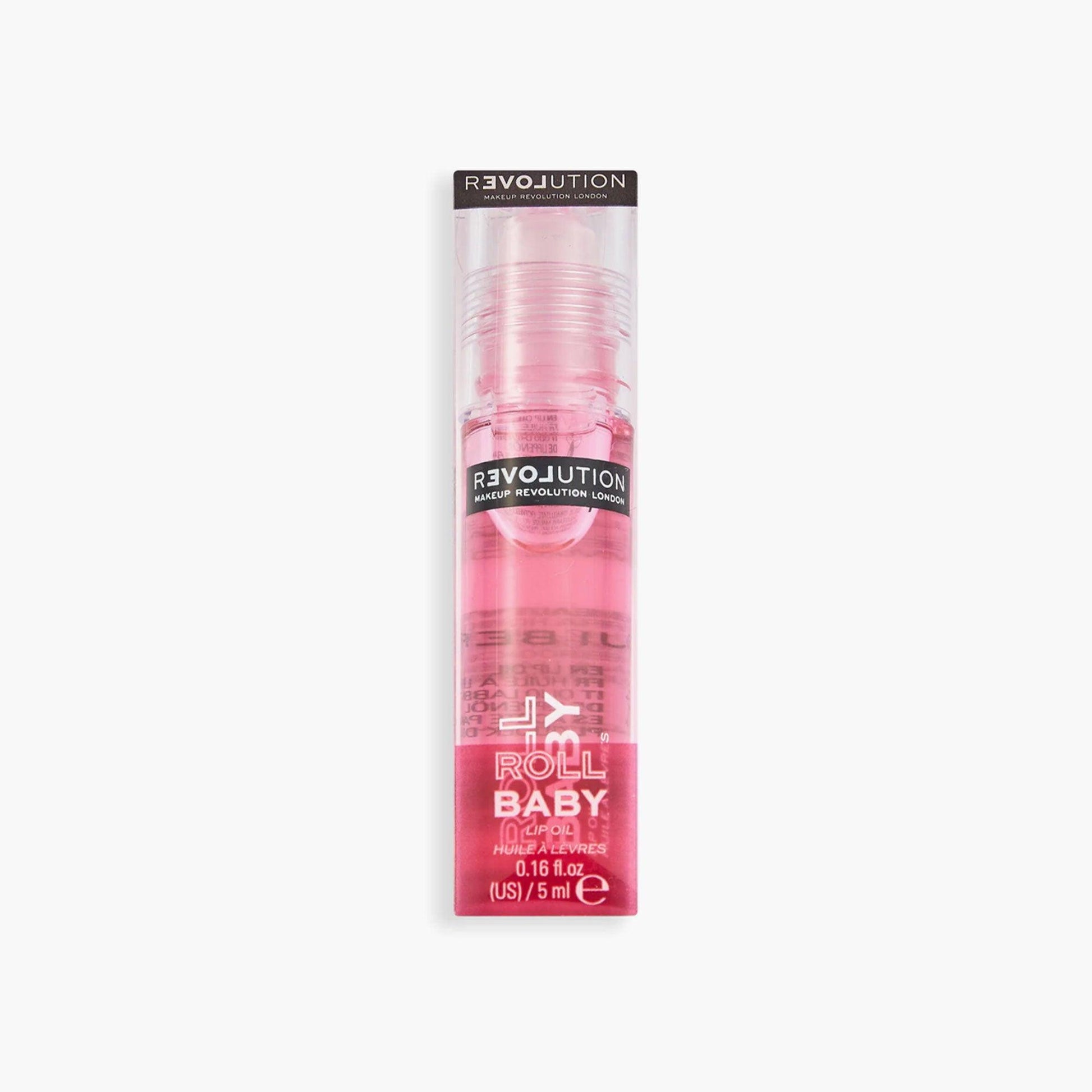 Revolution Roll Baby Lip Oil Goji Berry 5ml - TheSkinFit