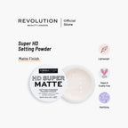 Revolution Relove HD Super Matte Setting Powder 7gm - TheSkinFit