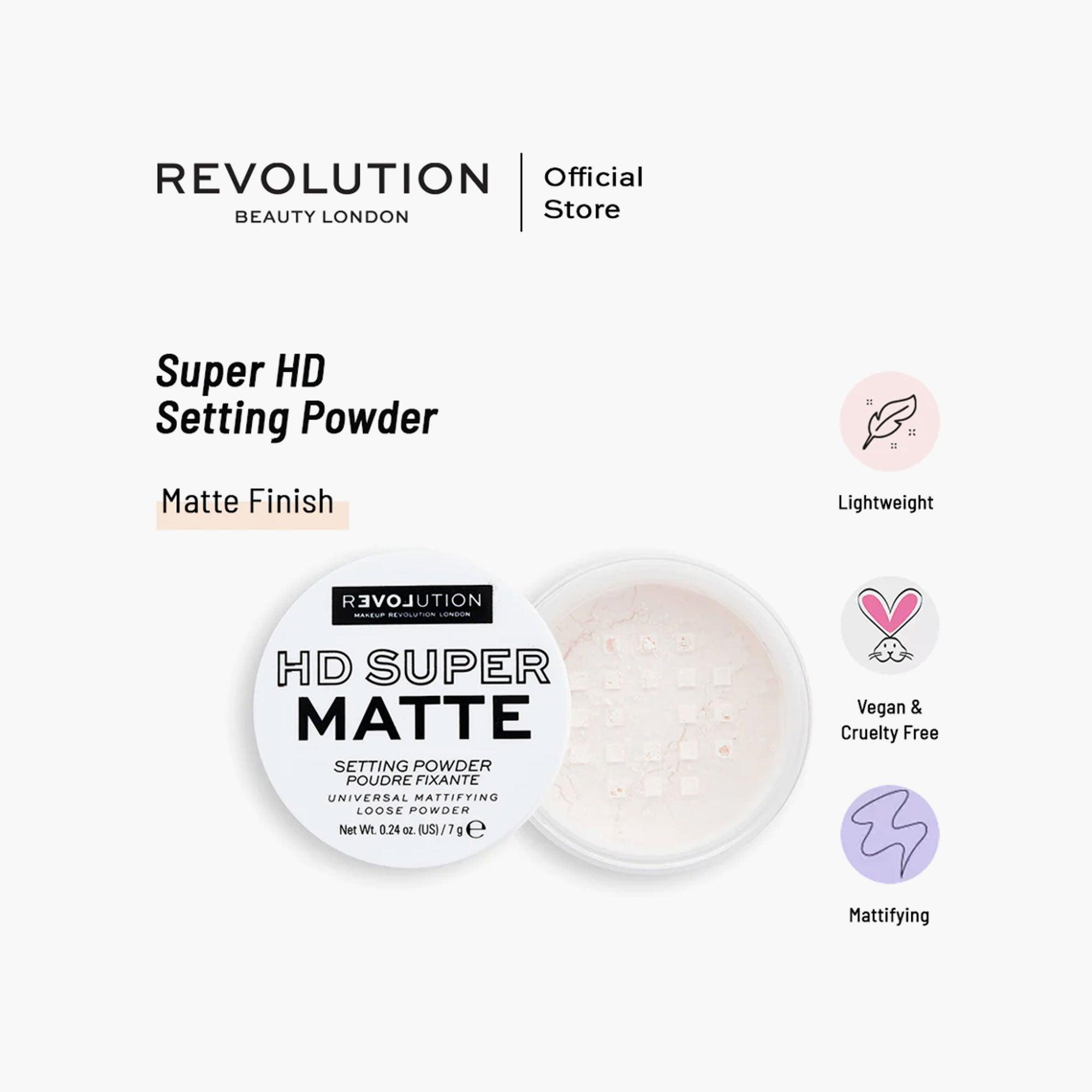 Revolution Relove HD Super Matte Setting Powder 7gm - TheSkinFit