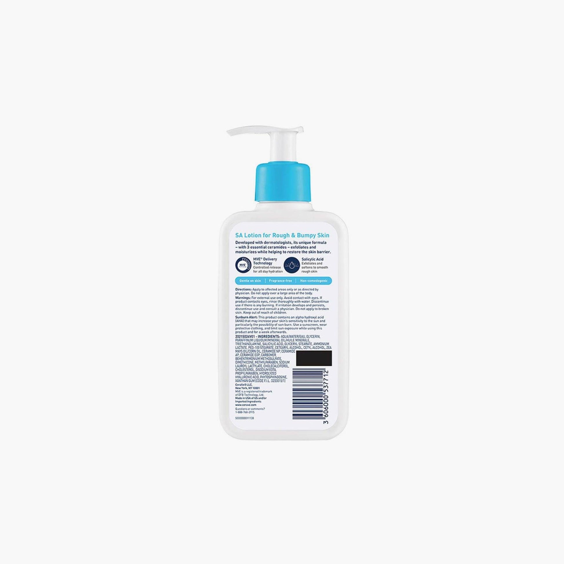 CeraVe SA Lotion For Rough & Bumpy Skin 237ml - TheSkinFit
